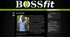 Desktop Screenshot of fitlikeaboss.com
